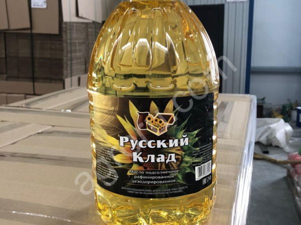Масло подсолнечное рафинированное Русский Клад