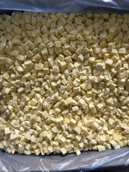 Картофель замороженный кубик 10 на 10