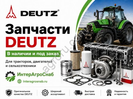 Запчасть DEUTZ (Дойц) для тракторов и двигателей 2.2431.116.0 ROLLENLAGER, Оригинал, Новый