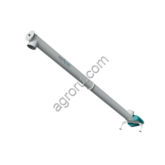 Шнековые транспортеры клиноременные, на входе и выходе патрубки, до 50 т/ч