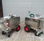 Такси молочное с электроприводом на 4-х колёсах ТМПЭ ПЛЮС, объемом 200, 250 и 300 литров