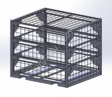 Контейнер для перевозки птицы 3 яруса