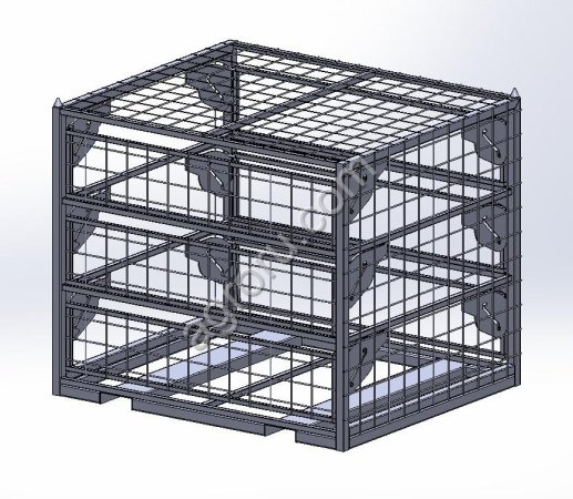 Контейнер для перевозки птицы 3 яруса