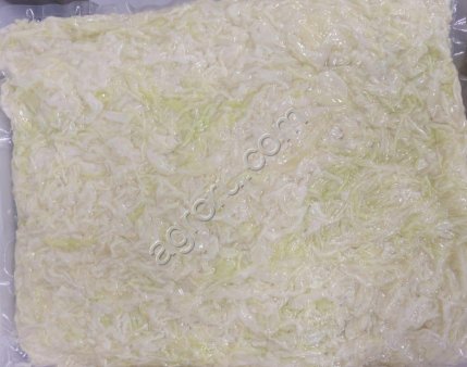 Капуста в нарезке в вакуумной упаковке