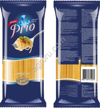 Макаронные изделия из твердых сортов пшеницы тм Pasta Prrio