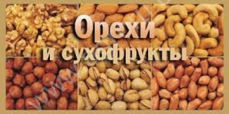Орехи и сухофрукты