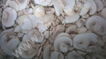 Шампиньоны резанные замороженные