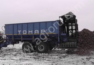 Бункер-перегрузчик для с/х культур 22 м3 Тонар ПТ4-030