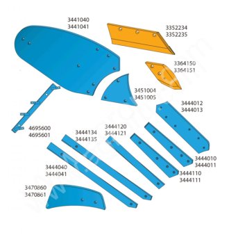 Запасные части на LEMKEN KVERNELAND  Grégoire-  Besson