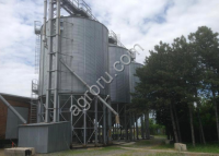 Элеваторный комплекс с землей и складами