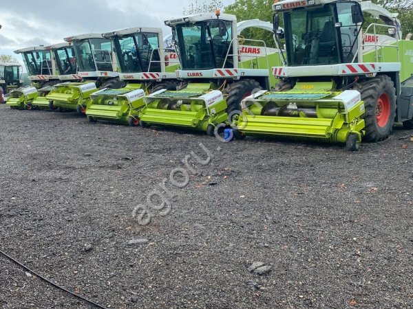 Уборка сенажа и силоса комбайнами Claas Jaguar 850