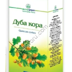 Дуба кора, картонная коробка  чай