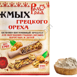Жмых грецкого ореха 200гр