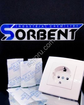 Силикагель фасованный в мешочках SORBERY BAG по 1000 г.