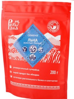 Семена льна золотые 200 гр РадоГрад,