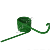 Пружина мотыги правая John Deere, N141232, ø 7, 0