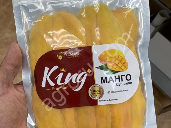 Манго натуральное сушеное