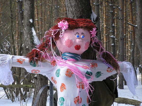 Масленичные гуляния в Защитном