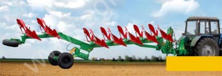 Плуг полунавесной оборотный ППО-7-40-01(защита-срезной болт)