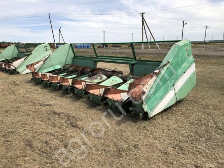Жатка для уборки подсолнечника псп-10 (klever 5600