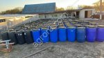Бочка пластиковая 227л., б/у, оптом, с остатками мыла, Волгоград