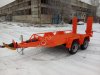 Низкорамный прицеп для перевозки строительной техники до 6,0 тонн