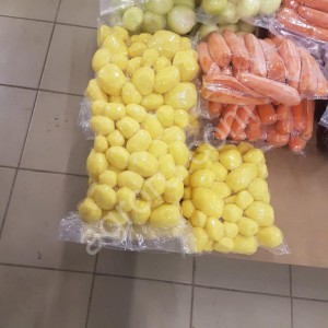 Овощи очищенные в вакуумной упаковке картофель лук морковь чеснок свекла