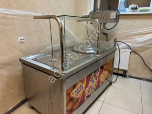 Линия охлаждения, котлы для варки сиропа