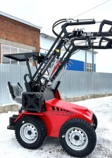 Мощный мини погрузчик - экскаватор АТ-350М!