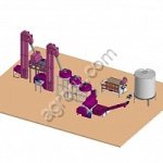 Линия отжима растительного масла, 500 кг/час