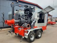 Дизельная насосная станция / установка для утилиации навоза через шланговую систему