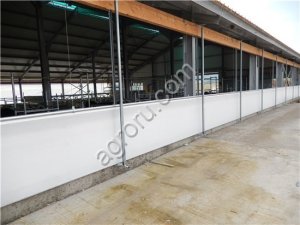 Вентиляционные шторы  для коровника Система СВШ2