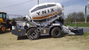 Бетоносмеситель с самозагрузкой YNIX QGMC5000 (20м3/час)
