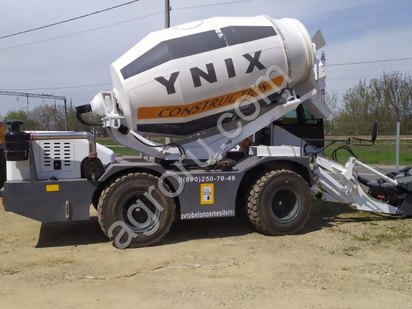 Бетоносмеситель с самозагрузкой YNIX QGMC5000 (20м3/час)