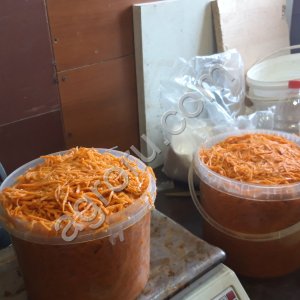 Морковка по-корейски (морковь-ча)