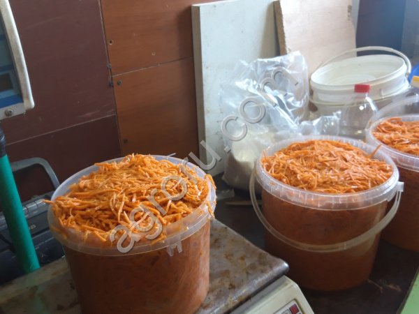 Морковка по-корейски (морковь-ча)