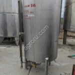 Емкости нержавеющие, объем — 1 куб.м., вертикальные, инв 3052, инв 3054