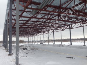 Каркас здания 36м х 24 м