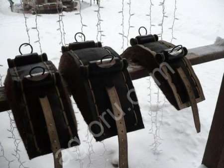 Изготовление седелки упряжной прямой с точёными колодочками для лошади