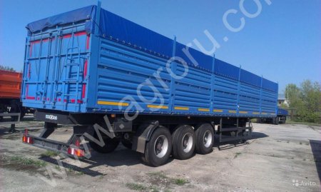 полуприцеп зерновоз НЕФАЗ 93341 трехостный 31 тонна