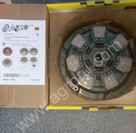 КОМПЛЕКТ СЦЕПЛЕНИЯ LUK МТЗ-80/82 (ЛЕПЕСТКОВОЕ)