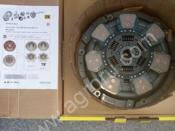 КОМПЛЕКТ СЦЕПЛЕНИЯ LUK МТЗ-80/82 (ЛЕПЕСТКОВОЕ)