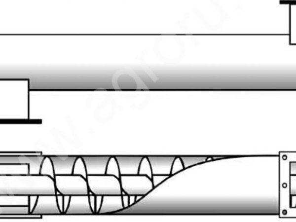 Шнек для сыпучих компонентов
