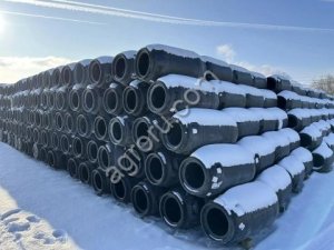 Бочка пластиковая 260 л. б/у (из-под огурцов)