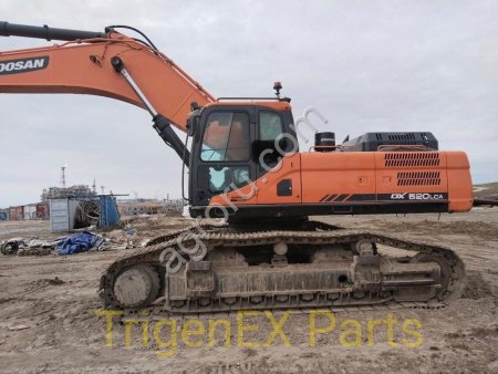 экскаватор Doosan DX520LCA-K, 2020 г.  готов к тяжёлой работе