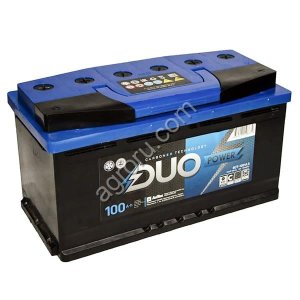 Аккумулятор АКБ-6СТ-100 (820А) о/п АКТЕХ DUO POWER г. Свирск 353х175х190, (арт.: DUOP100-3-R)