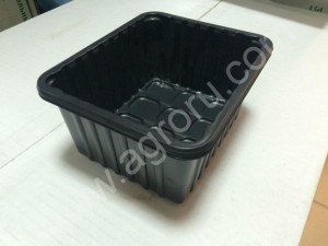 Лотки синие, подложки, контейнеры для упаковки грибов