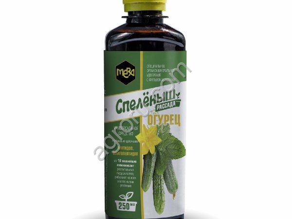 Удобрение СПЕЛЕНЫШ рассада Огурец с фульвокислотами 250 мл МЕРА