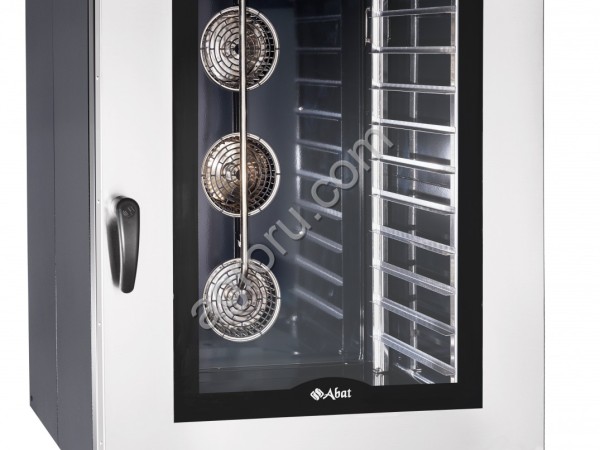 Печь конвекционная Abat КЭП-10Э (10 ур. 400х600 мм), камера-эмаль, эл.механ