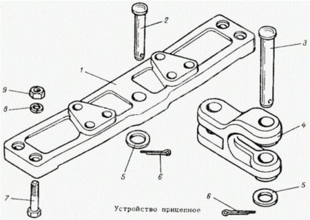 Брус МТ4.35.101 для трактора ТТ-4М